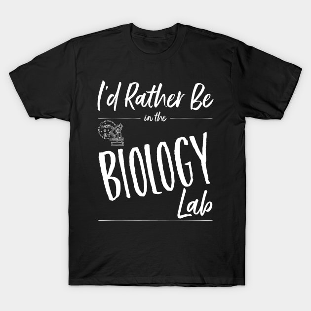 Biology lab design T-Shirt by bbreidenbach